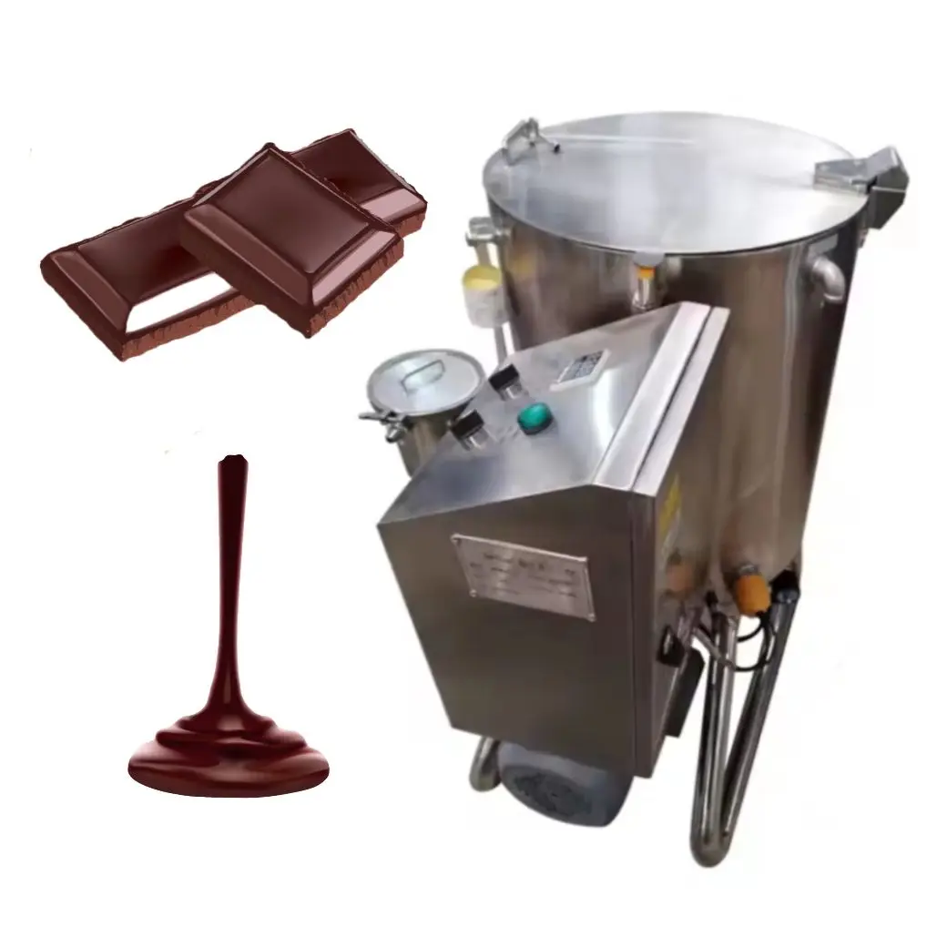 Automatic Small Chocolate Paste Mill Grinder Chocolate Conche Machine Chocolate Ball Mill