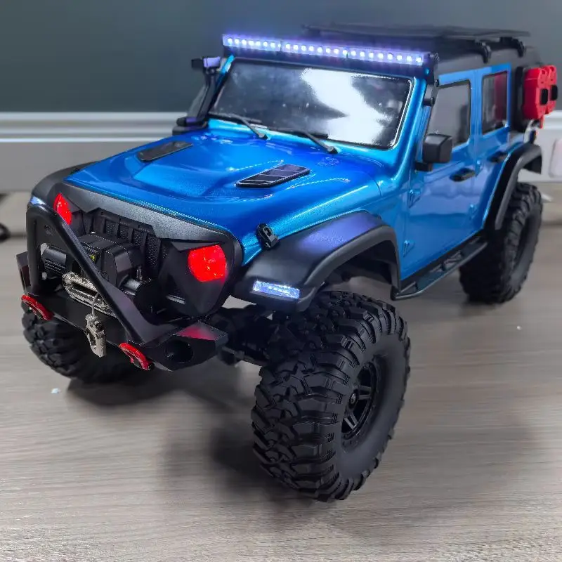 ترقيات جديدة 1/10 HB R001 برونكو مع ونش كهربائي 4WD التحكم عن بعد على الطرق الوعرة مركبة نموذج كهربائي RC تسلق سيارة الصبي هدية