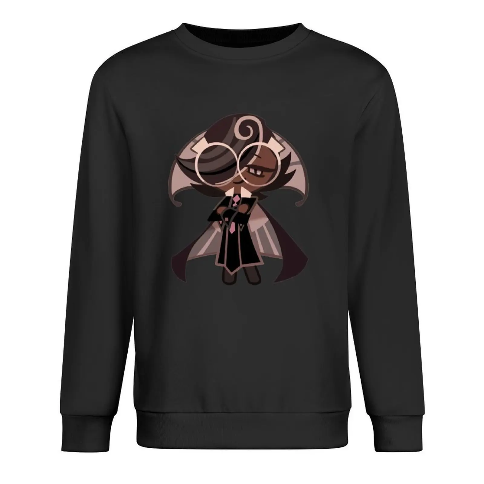 

Espresso Cookie! Cookie Run Kingdom Pullover graphic t shirts men clothes for men mens clothes male clothes men's sweatshirts