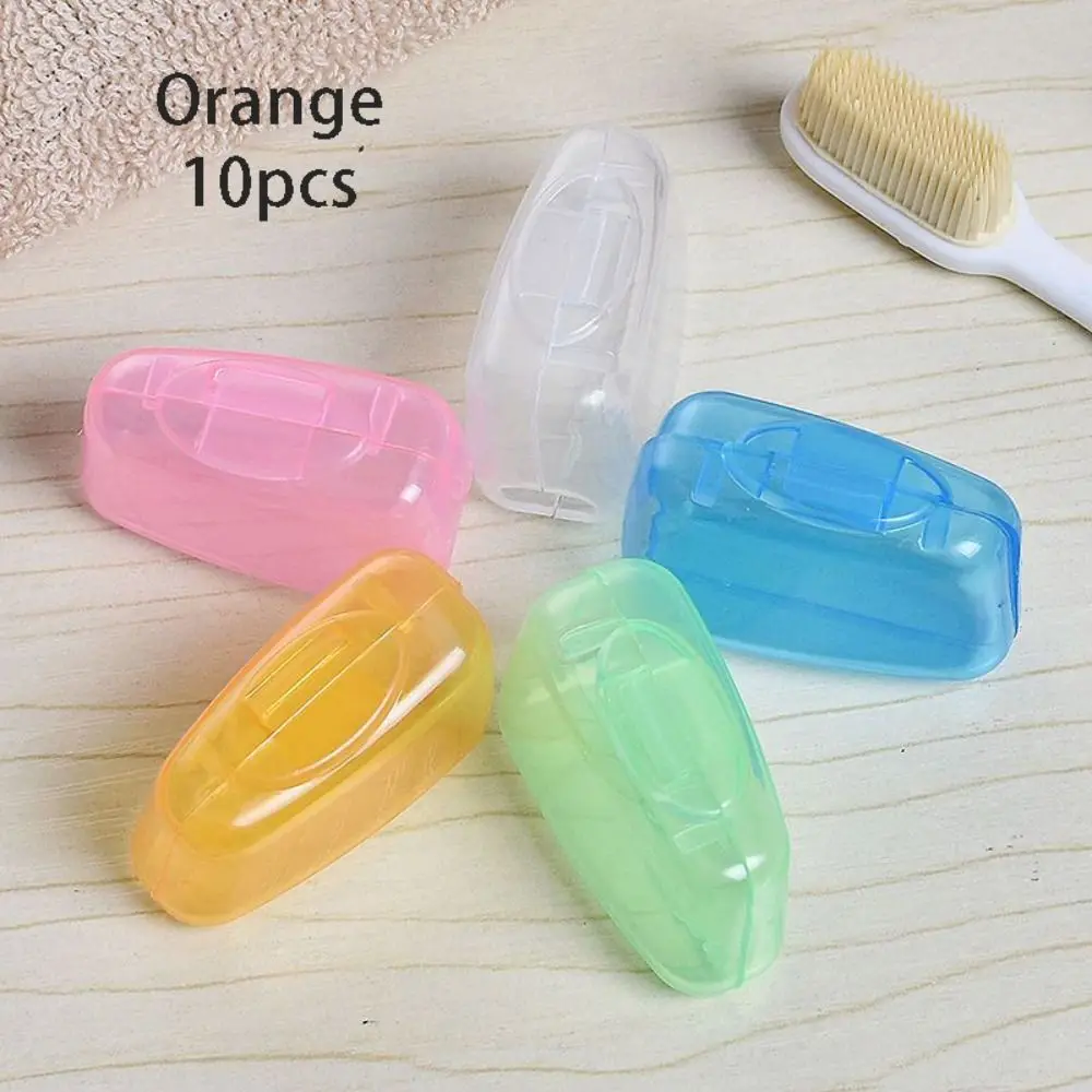 

5/10pcs Plastic Toothbrush Head Cover Travel Hike Camping Brush Protect Toothbrush Case Cap Bathroom Supply Dust Cover