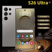 HOT 2025 new S26 Ultra original intelligent 5G dual card dual standby Android 14 system global version 8800mAh battery