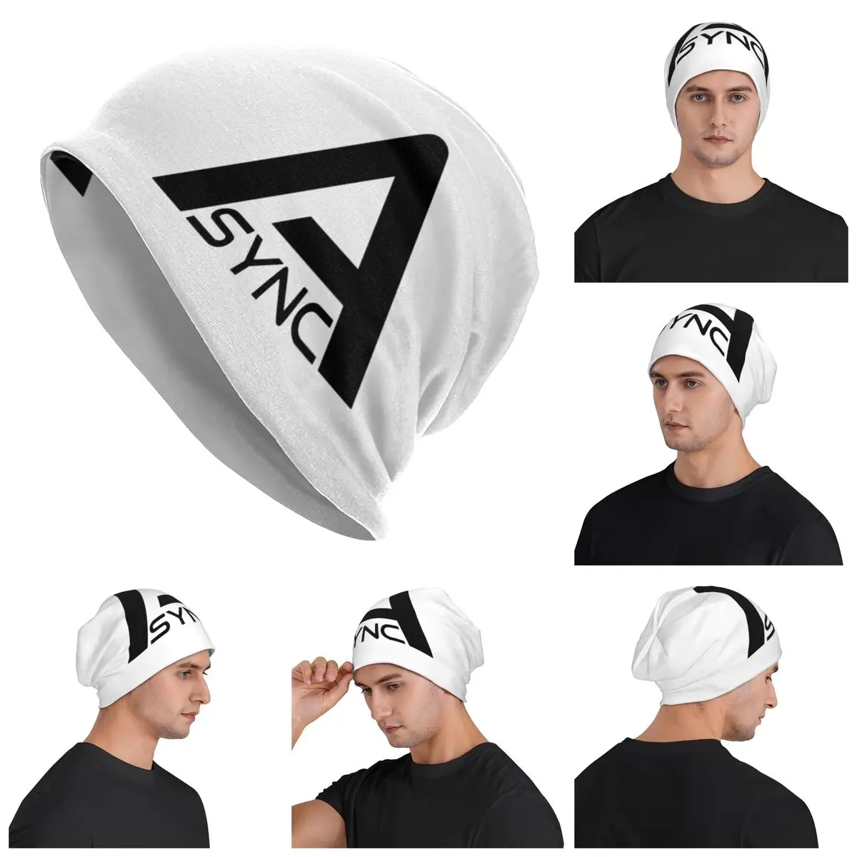 

ASYNC - Backrooms High Quality Warm Knitted Cap Hip Hop Bonnet Hat Autumn Winter Outdoor Beanies Hats for Men Women Adult