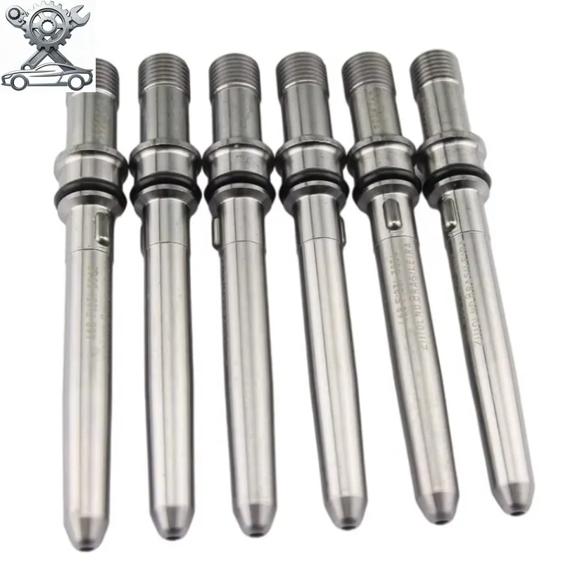 6PCS Injector Connector Tubes Suitable OEM 4929864 2872288 For Dodge Cummins Diesel 5.9L 6.7L