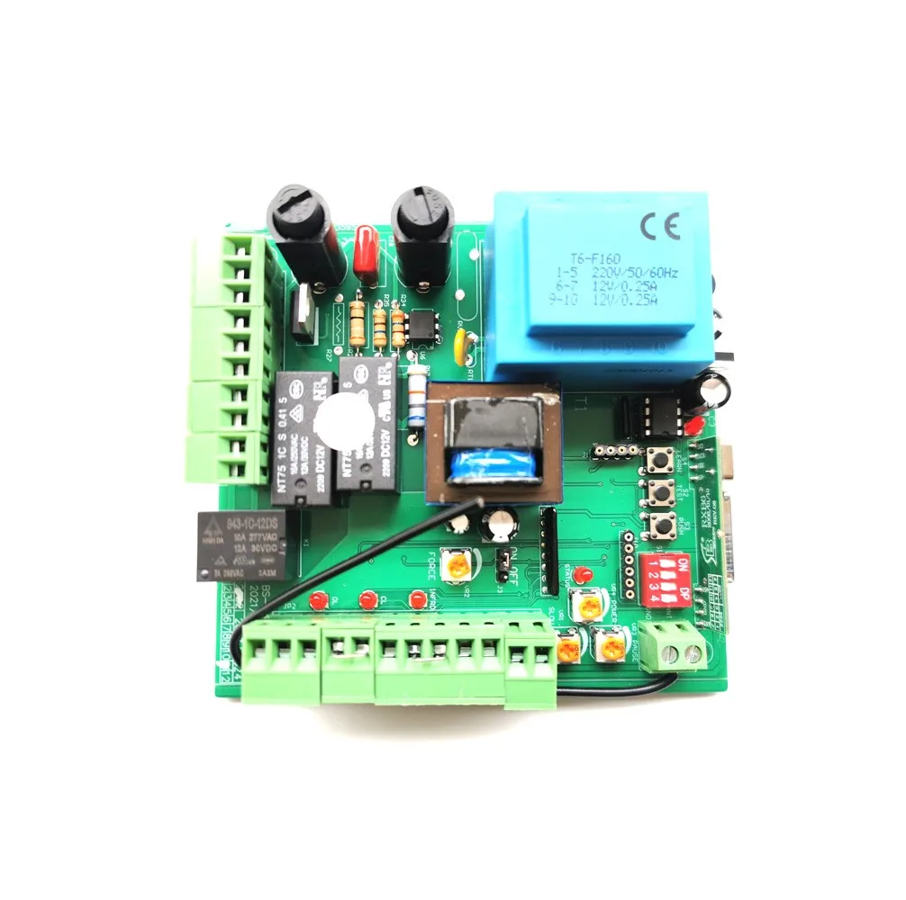 

Плата управления двигателем 220VAC с 2 пультами ДУ для привода раздвижных ворот Bisen Baisheng