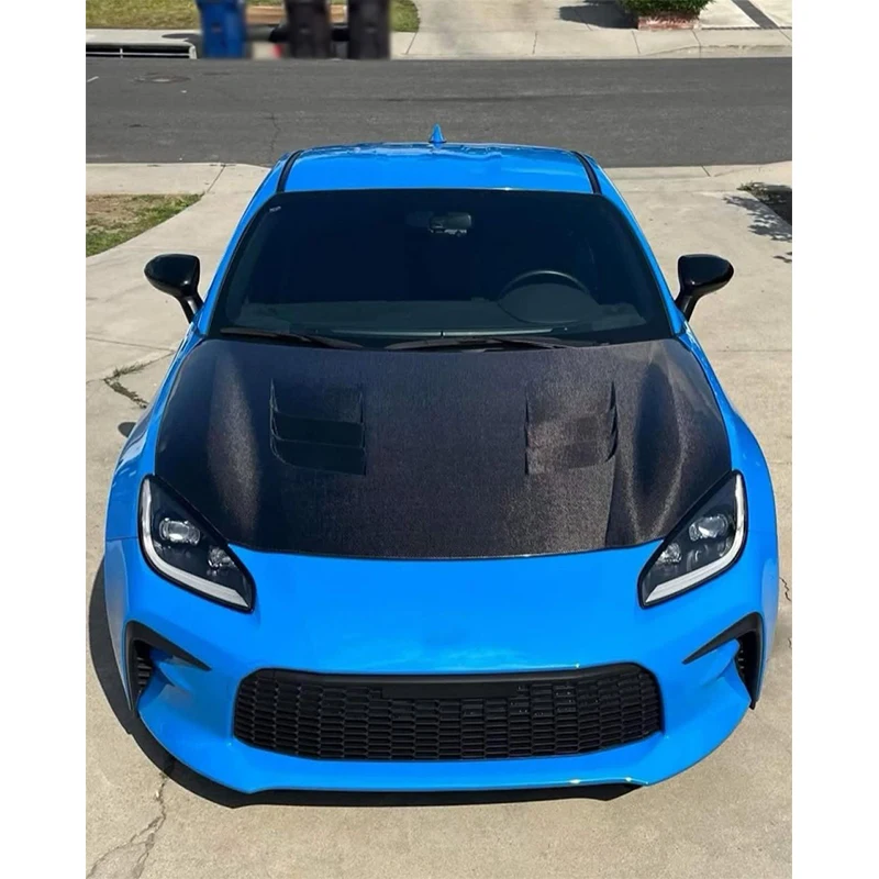 For GR86 TS Carbon Fiber Hood High Quality Car Bumper Modification Accessory