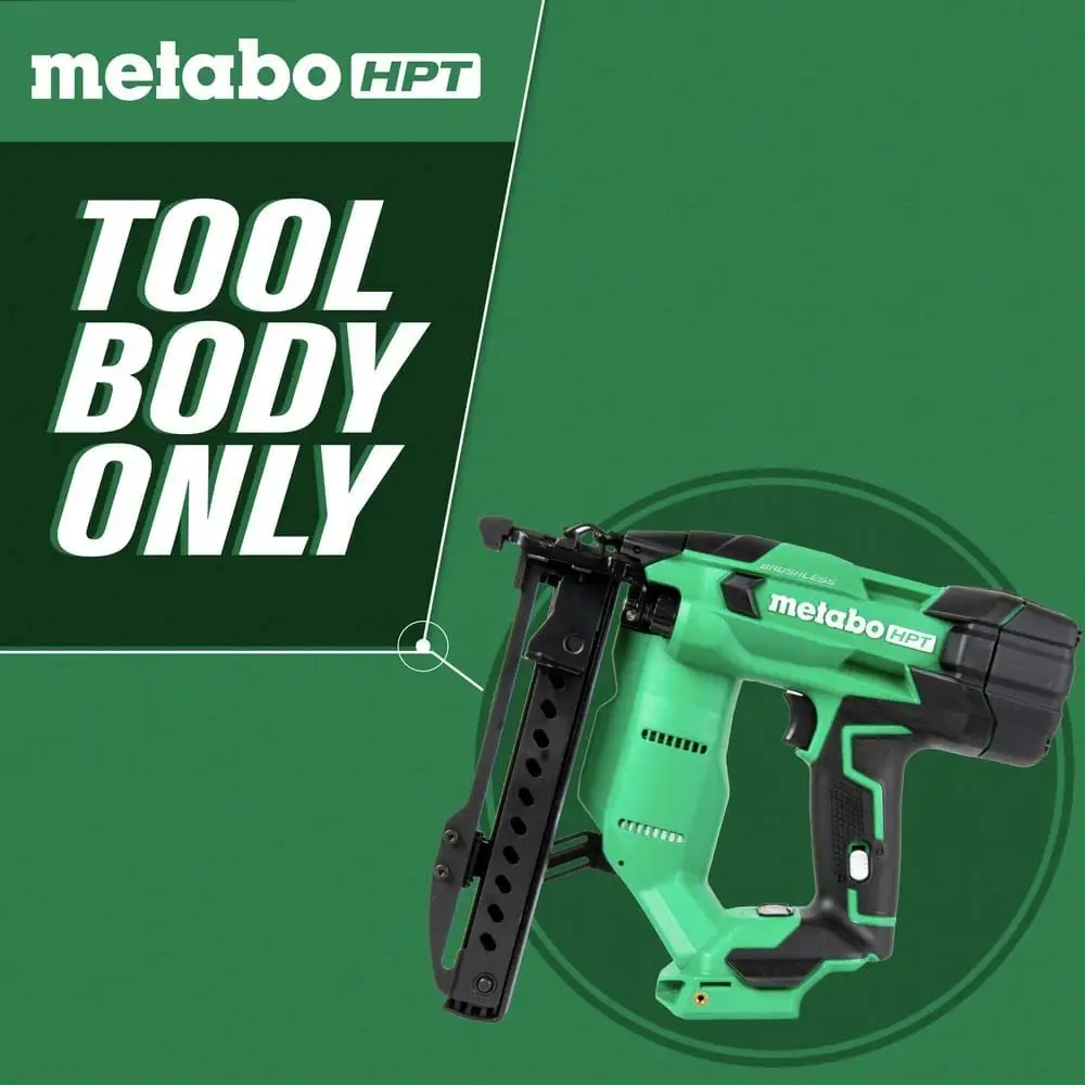 Metabo HPT 18V MultiVolt™Tylko bezprzewodowe zszywacze-bez 1/4 baterii-Cal wąska korona 18-Ga akceptuje Cal 1/2 do 1 1/2 Cal