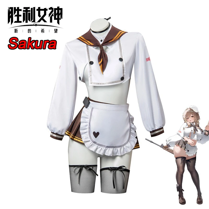 

Bready Cosplay Game NIKKE：The Goddess of Victory Costume Wig Anime Carnival Halloween Comic Animation Party Clothing