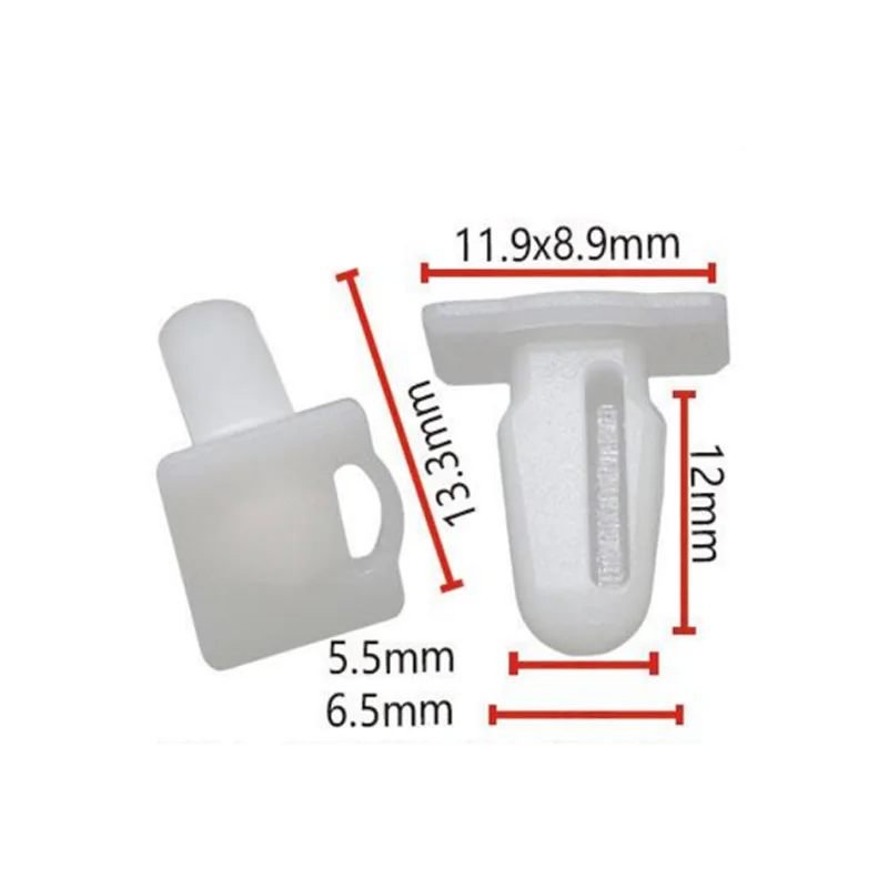 10-100X Car Door Sill Trim Clips Kick Plate Strip Clip Fastener for BMW E30 E31 E32 E34 E36 E38 E39 E46 Z3 M3 M5 3 5 7 8 Series