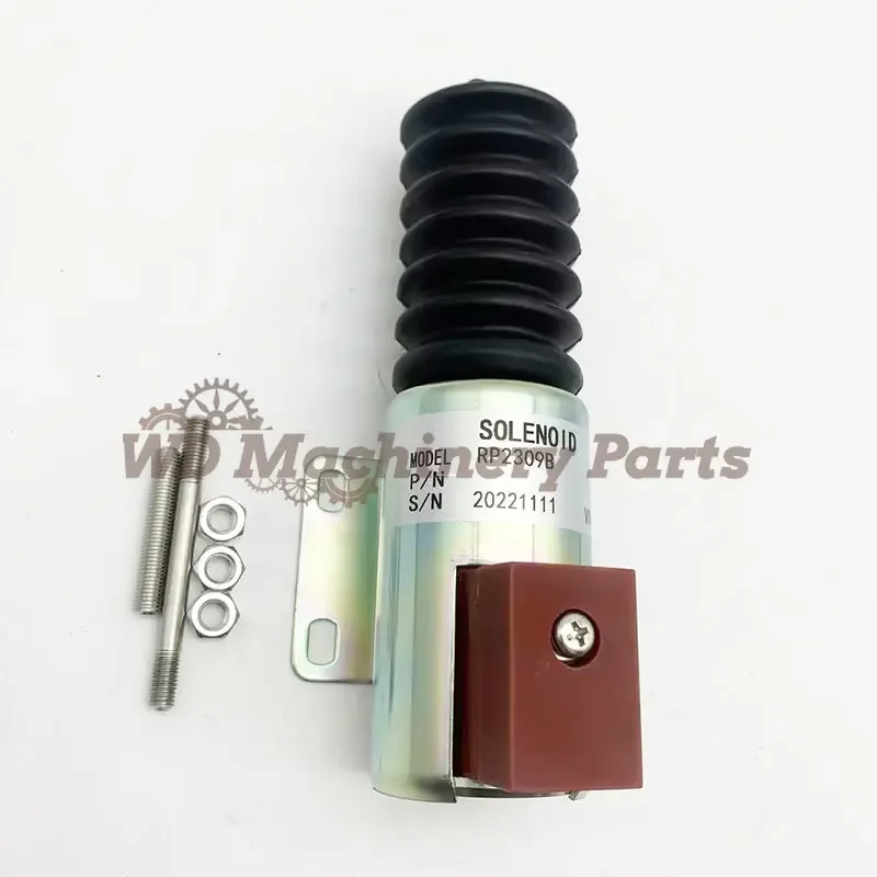 

12V RP2309B 40700094 P610B1V12 Push/Pull Solenoid with 3 Terminals for Murphy