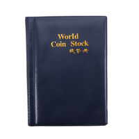 1 PC 120 Grid Coin Album Books  Mini Coin Holders  pages Coin Storage Collecting Album Book  Case Collection Pocket