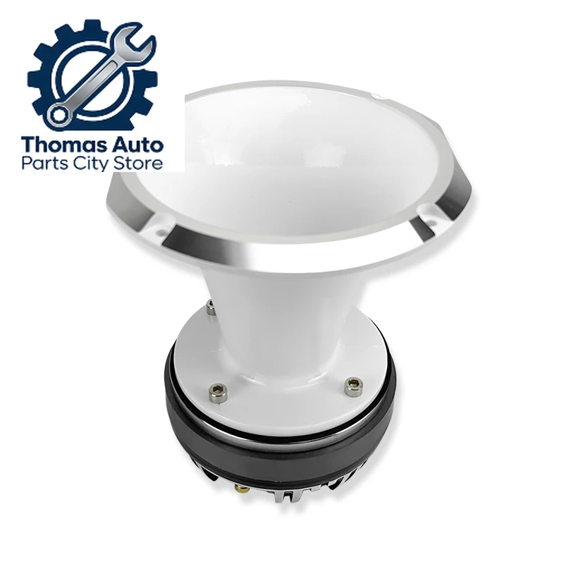 

Pro 2" Titanium Compression Driver Tweeter With Horn Driver Unit Max 300 Watts 2 Inch Throat Speaker Horn Car Audio Horn Speaker