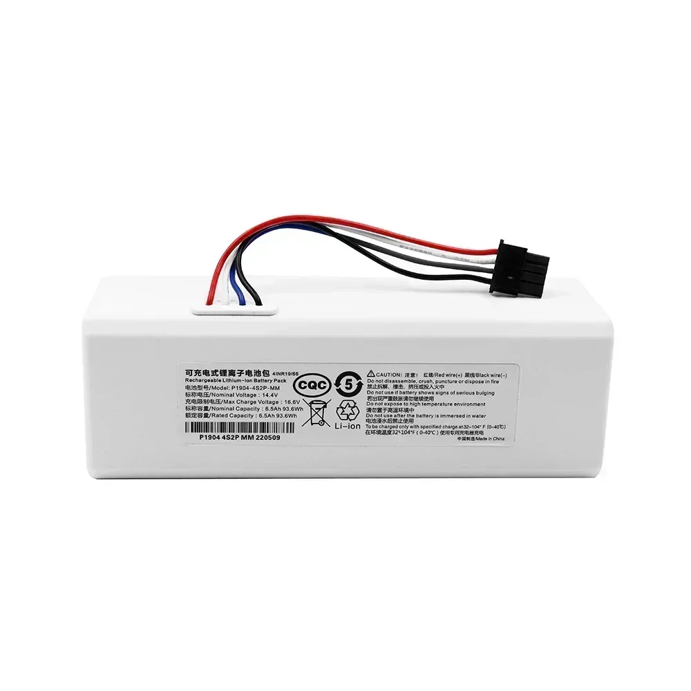 Originale per Xiaomi Robot Battery 1C P1904-4S1P-MM Mijia Mi aspirapolvere spazzare Mopping Robot batteria di ricambio G1