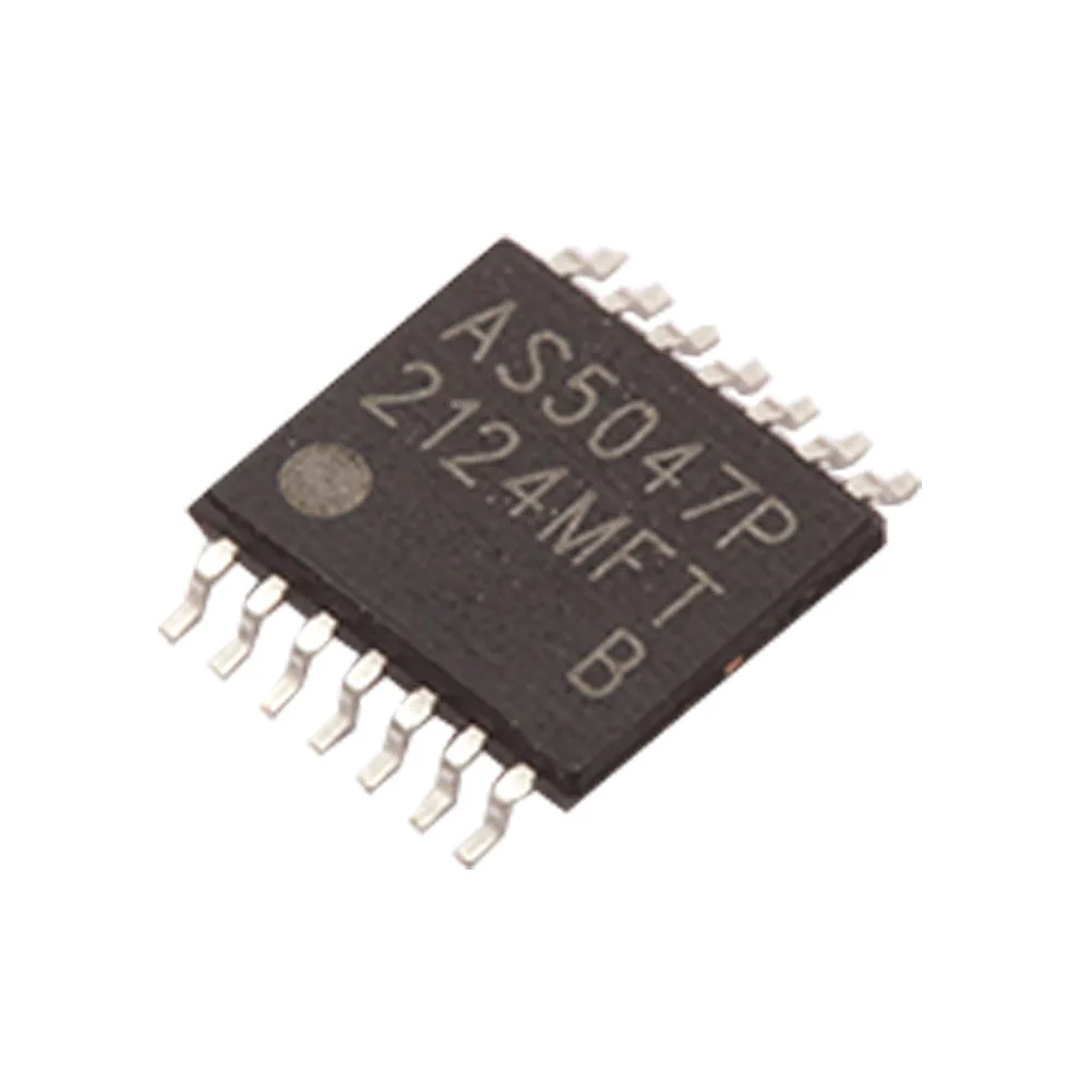 Codificador magnético piezas AS5047P, AS5047, AS5047P-ATSM, AS5147, TSSOP14, Chip SMD IC, 6x2mm, 6x3mm, en STOCK