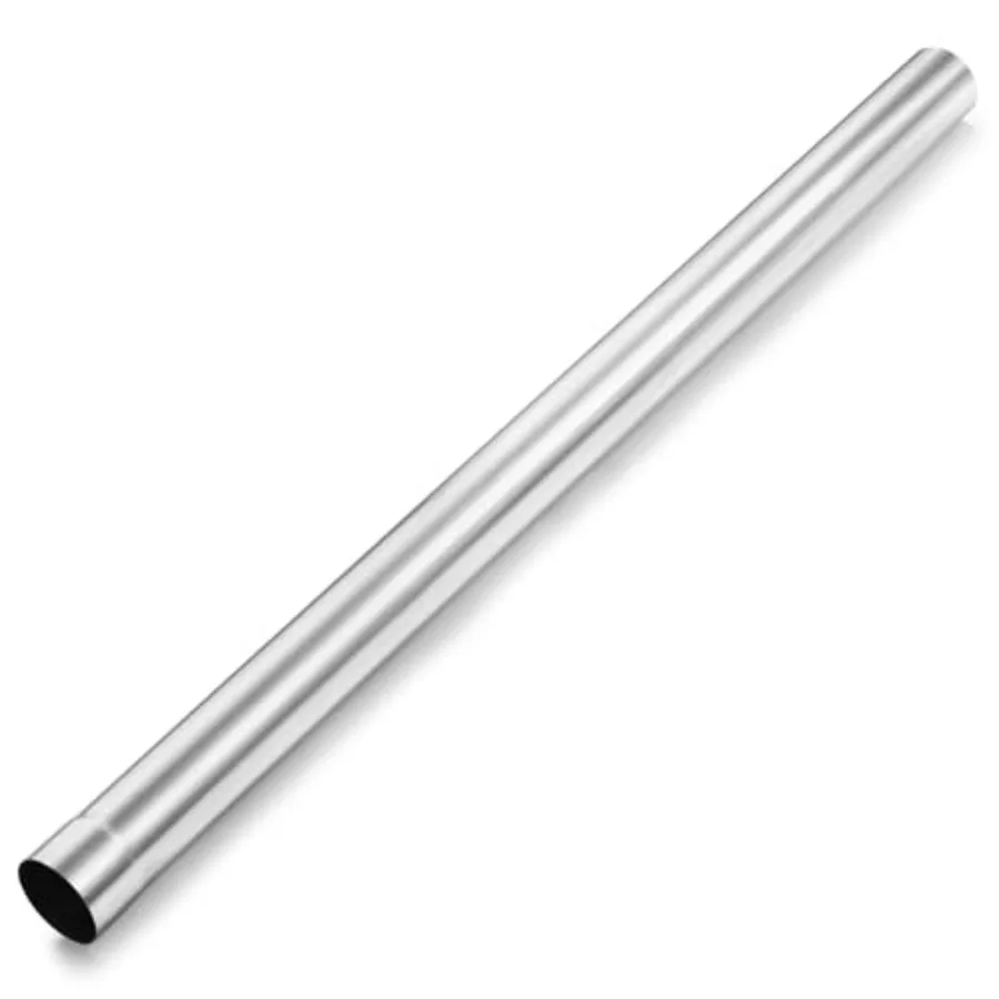 

2" Custom Mandrel Straight Exhaust Pipe, 48" Long, Made of High Quality Stainless Steel Fit 2 Inch Exhaust System