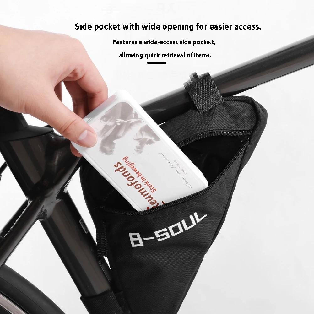 

Велосипедная сумка с треугольной верхней трубкой, устойчивая рама, сумка для хранения на велосипеде, ключи для телефона, инструменты для горного дорожного велосипеда