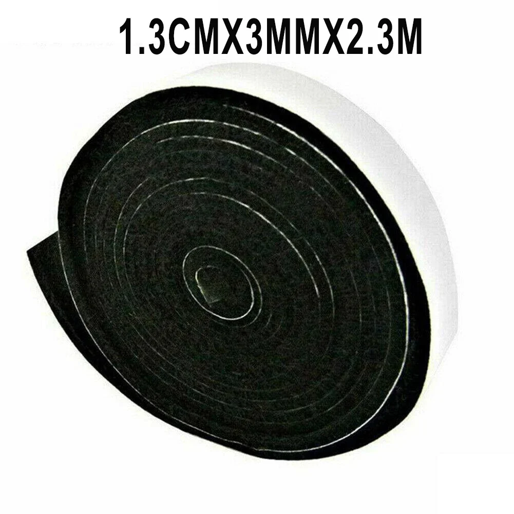 1Roll Fire Resistant Fibre Sealing Tape High Heat Barbecue Smoker Gasket BBQ Door Lid Grill Seal Adhesive Sealing Tape