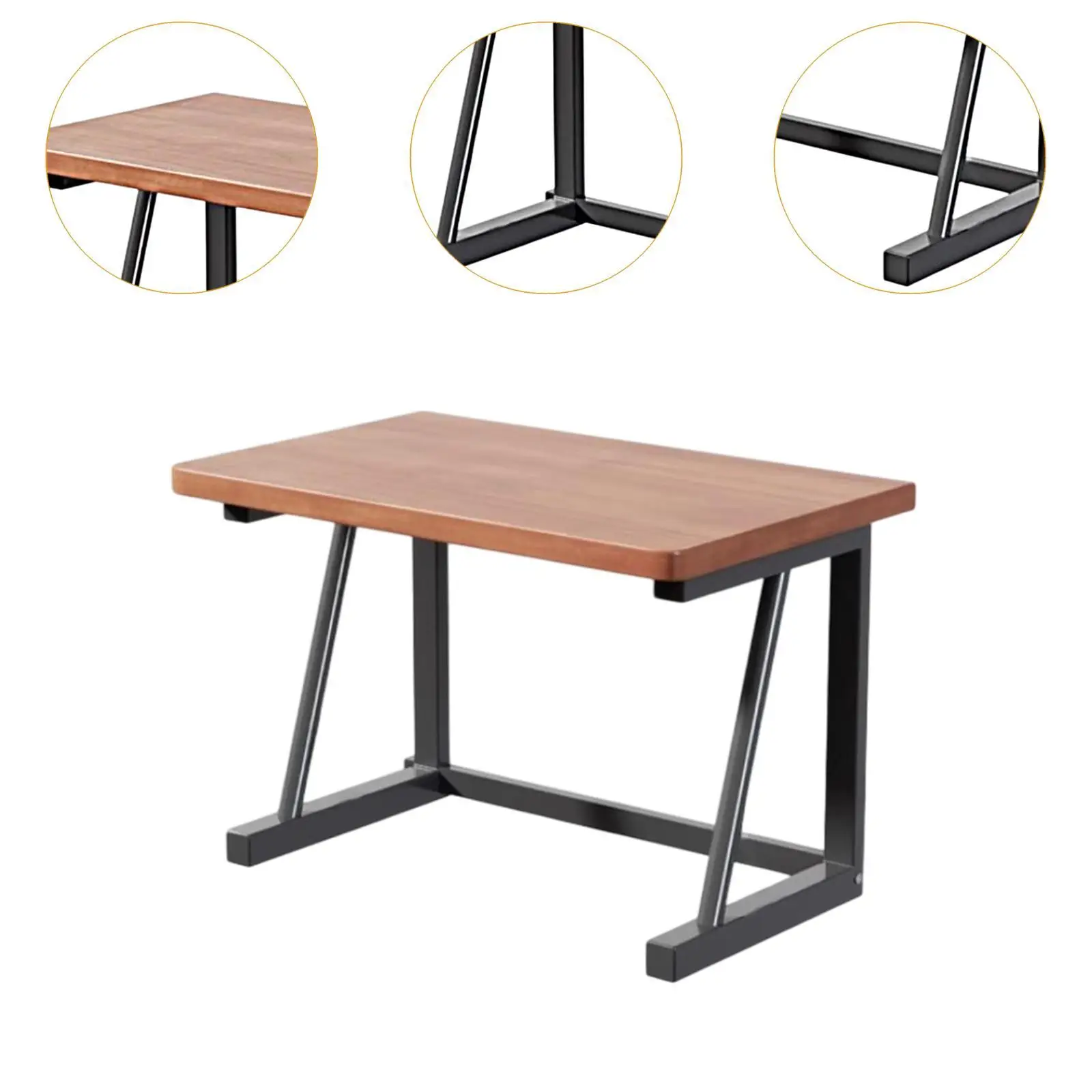 Desktop Printer Shelf 2 Tiers Desk Stable Printer Riser Stylish Printer Stand for Desk for Printer Home Copier