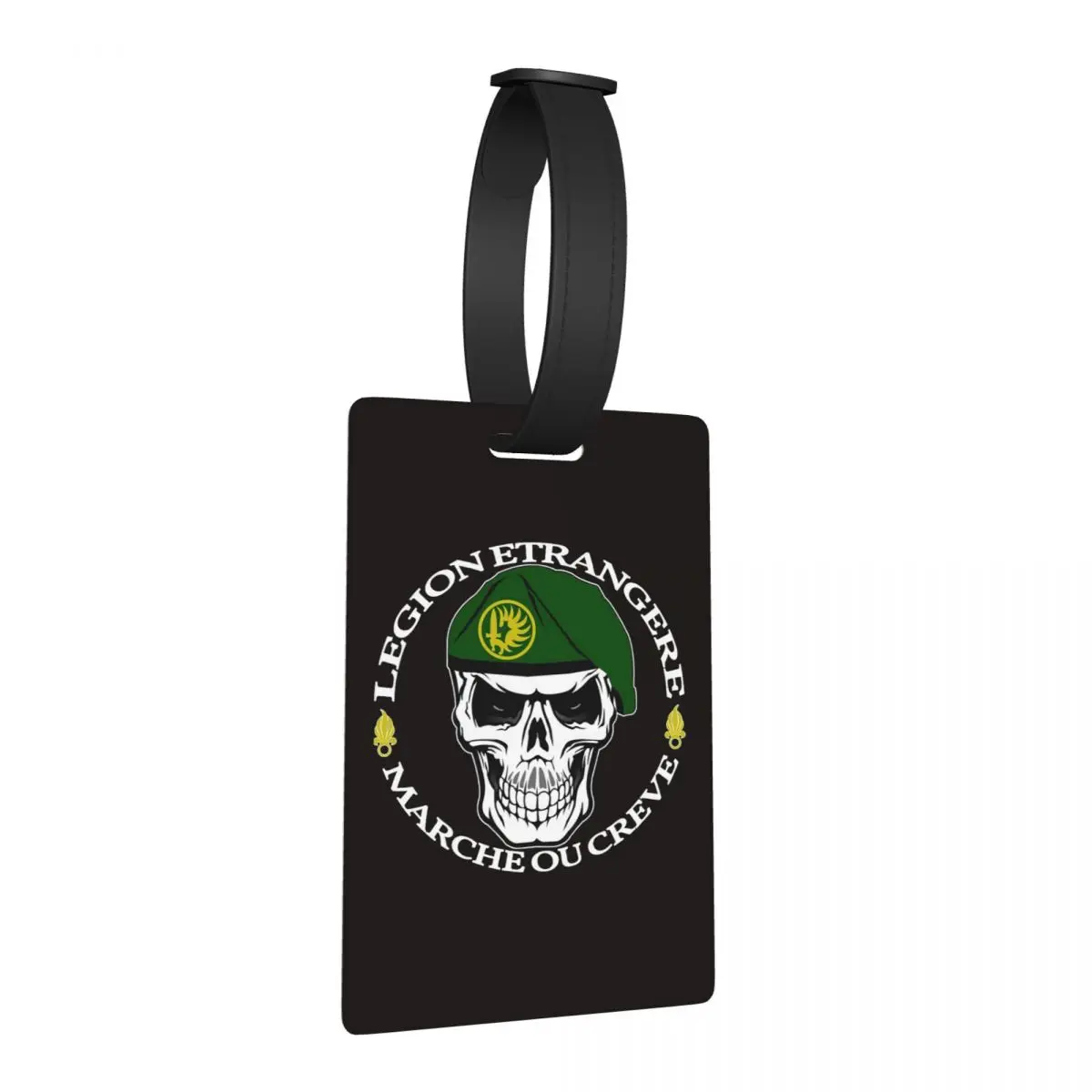 

Legion Etrangere Foreign France Military Luggage Tags Suitcase Travel Baggage Boarding Tag Label Holder ID Name Address