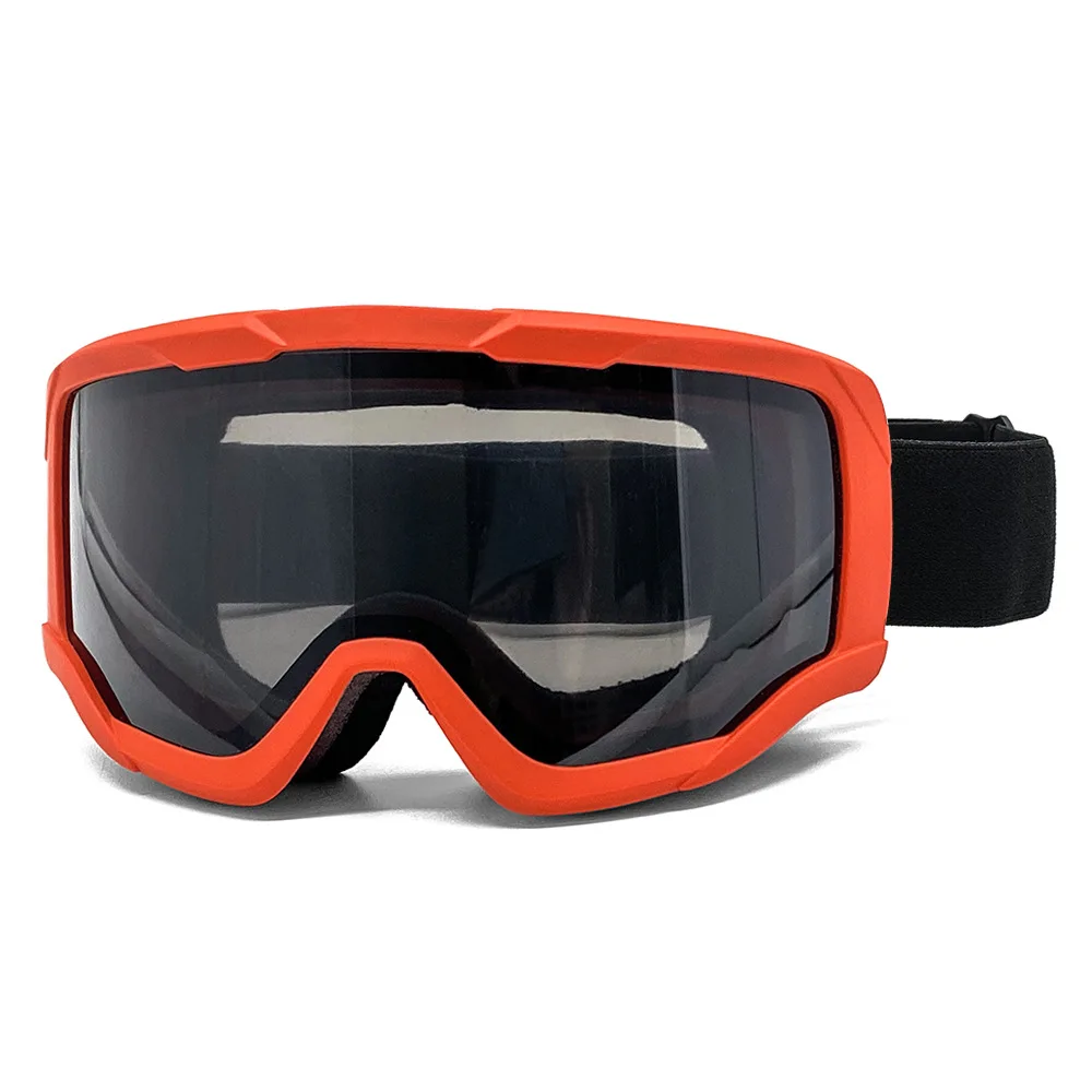 هيكل مخصص بسيط أسطواني مضاد للخدش ومضاد للضباب مستقطب العدسات قابل للتعديل مع نظارات التزلج السيليكون غير القابلة للانزلاق #6