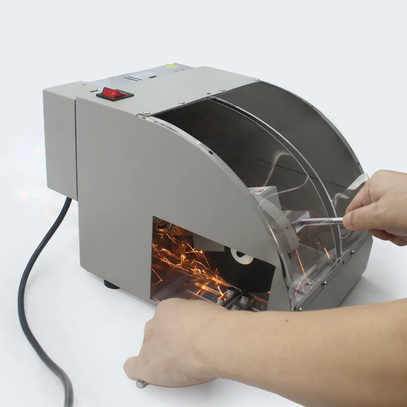 

Dust-Free Wood Cutting Machine Small Desktop Multi-Function Household Slotting Profile Chainsaw with Easy Operate Motor