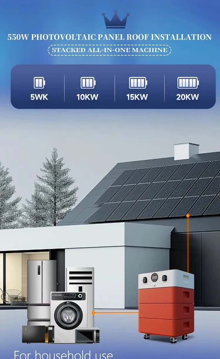 نظام الطاقة الشمسية الهجين الكامل خارج الشبكة 5Kw 10Kw 20Kw 30Kw مجموعة كاملة نظام تخزين الطاقة المنزلية