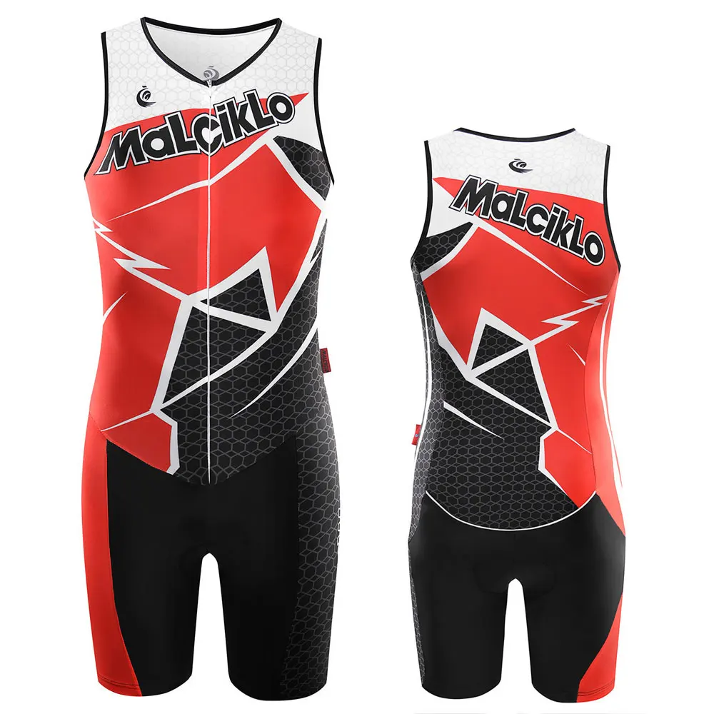 Sleeveless Triathlon Suit Men\'s Road Bike Cycling jumpsuit Clothing Ropa De Ciclismo 2024 Skinsuit Cycling Jersey Set Bodysuit