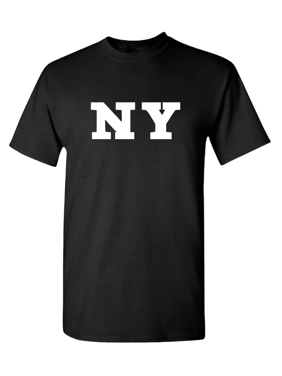 

Sports Design Novelty T-shirt Men Summer Letter N Y Graphic Outdoor Leisure Oversized Comfortable Quick Dry Gym Running T-shirt