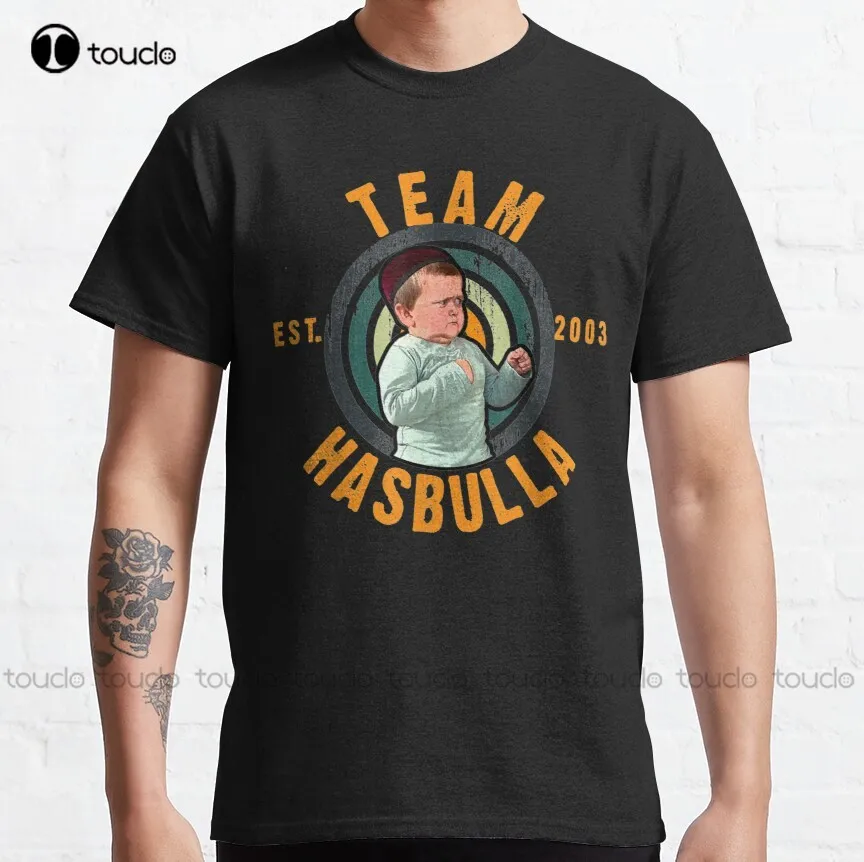 

Team Mma Hasbulla Fight Meme - Hasbulla Hasbullah Smile Classic T-Shirt White Shirts Custom Aldult Teen Unisex Fashion Funny