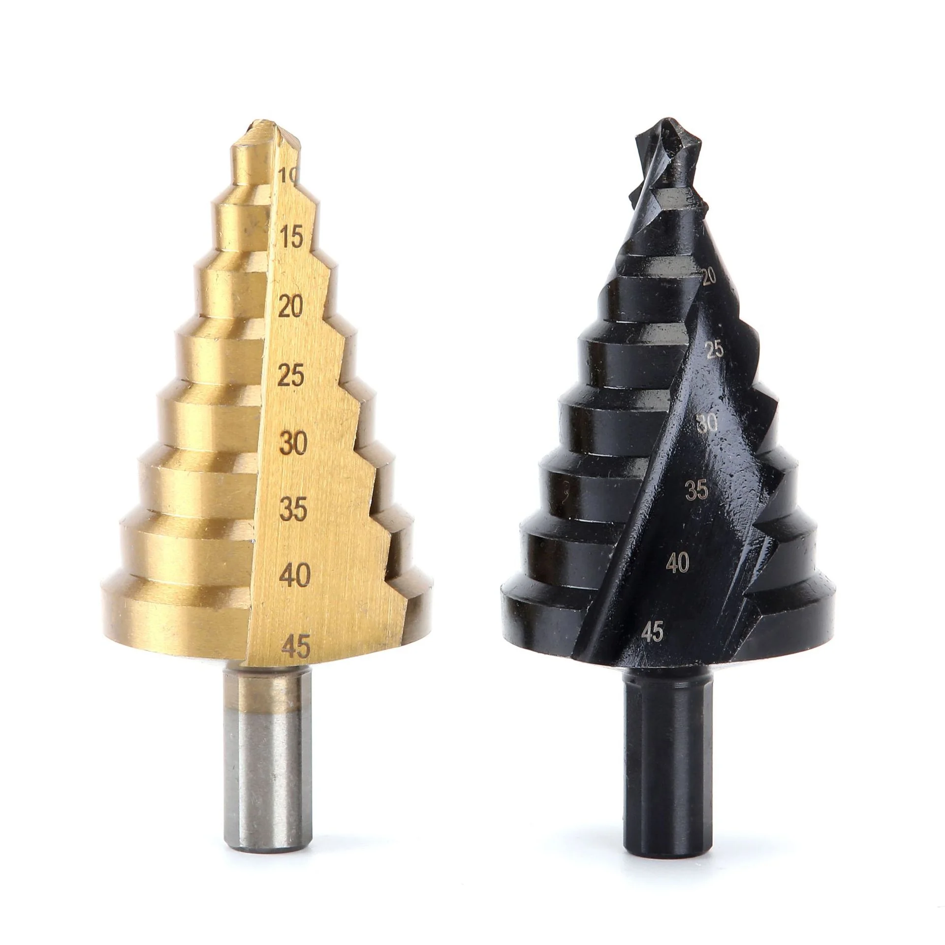 4241-material-step-drill-bit-10-45mm-pagoda-drill-bit-hss-straight-flute-step-cone-drill-bit-triangle-shank-hole-cutter