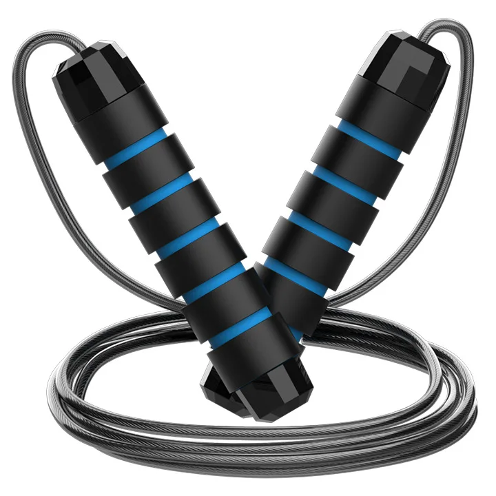 

Exercise Training Adjustable Sport Skipping Weighted Jump Rope Fitness With Foam Handles
