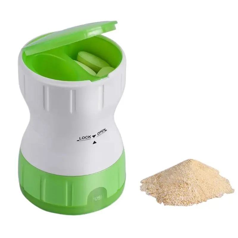 Medicine Crusher Tablet Grinder Fine Powder Pulverizer Pill Mill Pill Crusher And Grinder Efficient Small Pill Mill For Feeding