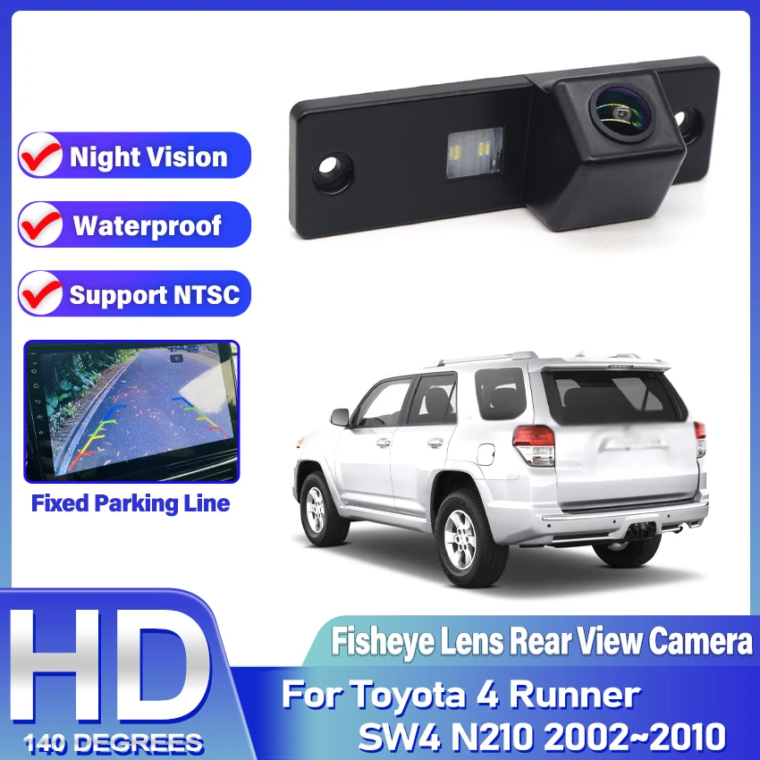 

Задняя камера для Toyota 4 Runner SW4 N210 2002 ~ 2007 2008 2009 2010 HD ночного видения CCD камера заднего вида камера номерного знака