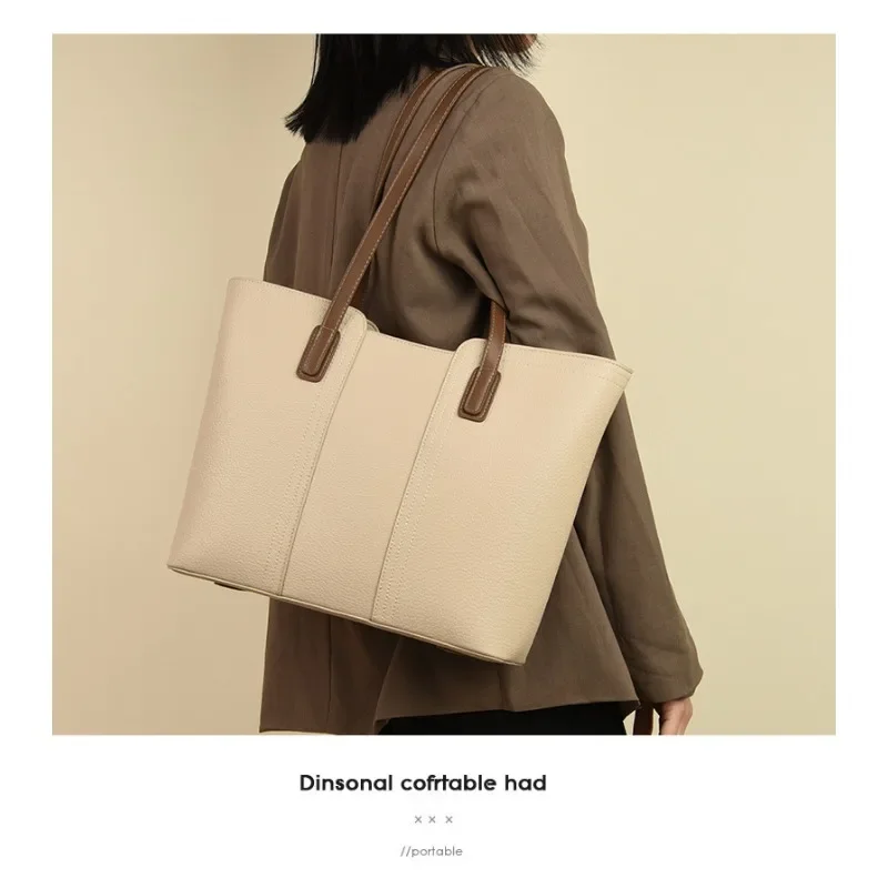 

2024Fashion Trend New Women's Bag, High-end, Versatile, Large-capacity Tote Shoulder Bag, Stylish and Exquisite Commuter Handbag