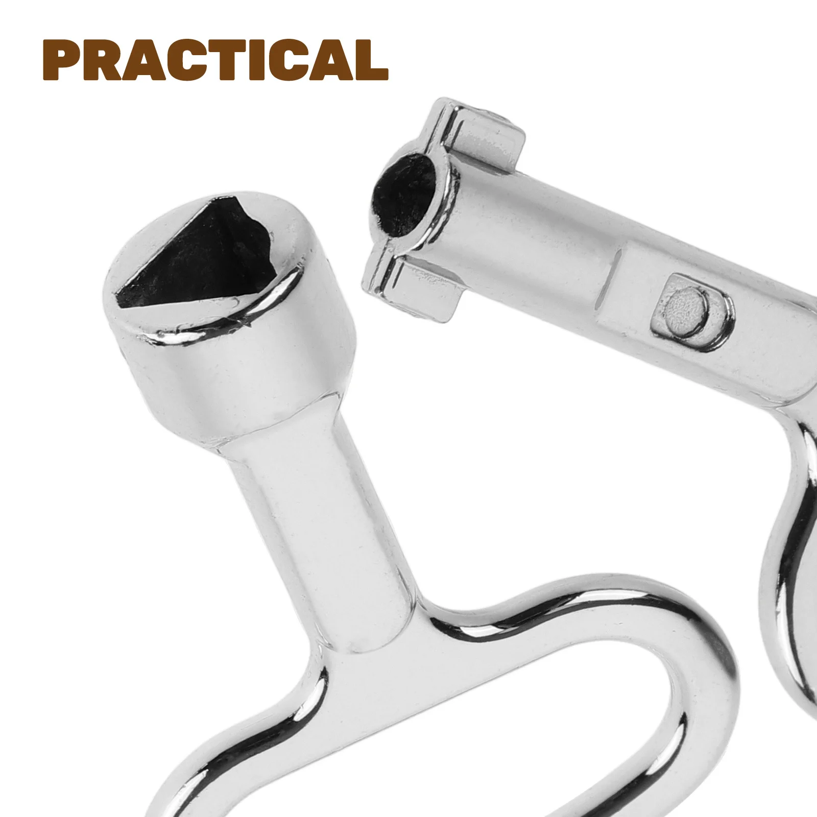 

8pcs Aluminum Triangle Key For Electricity Box Cabinet Spanner Meter Gas Water Radiator Air Plumbing Tool Bleed Keys