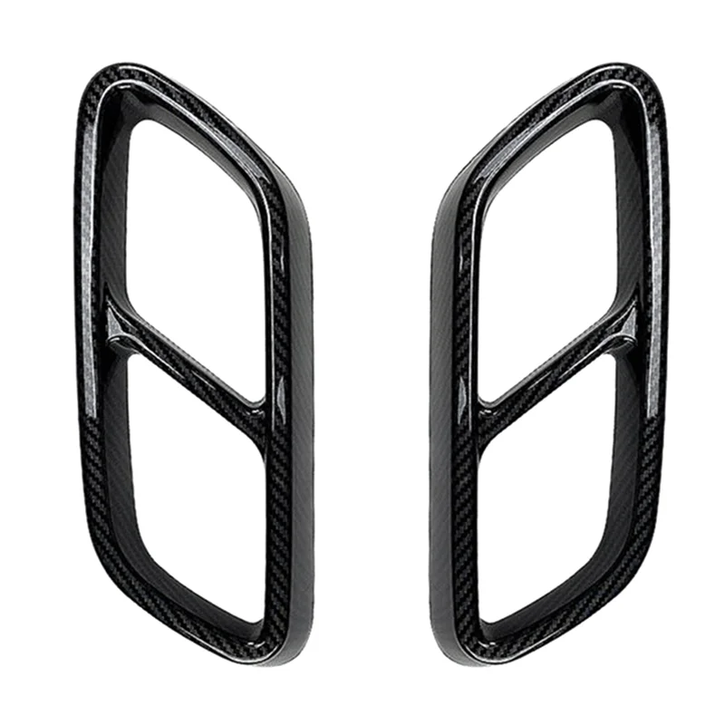 غطاء ماسورة عادم السيارة لسيارة Mercedes Benz C-Class W206 C200 C260 C300 2022 + ألياف الكربون