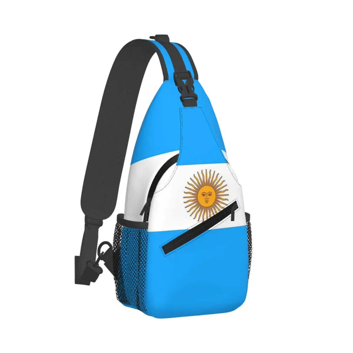 

Argentina Flag Argentine Flag Small Sling Bag Chest Crossbody Shoulder Sling Backpack Travel Hiking Daypacks Pattern Satchel