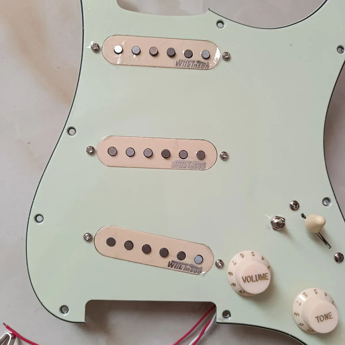 

Обновленный комплект накладки для гитары SSS, многофункциональный переключатель, звукосниматели с одной катушкой, 7-позиционный переключатель