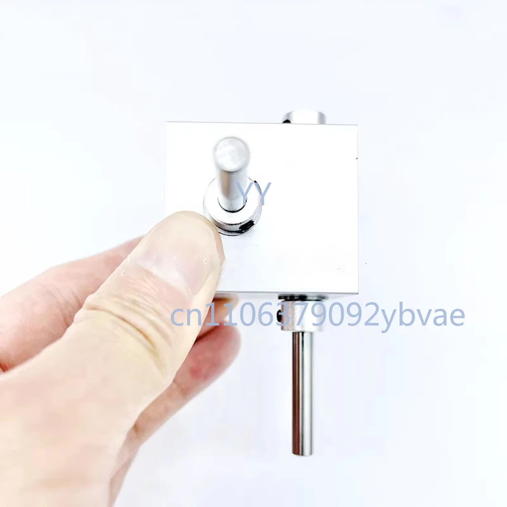 Micro Right Angle Gear Box 1:2 Turbine Worm Gear Transmission Gearbox 90-Degree Angle Reducer 6MM Output Shaft Corner Device