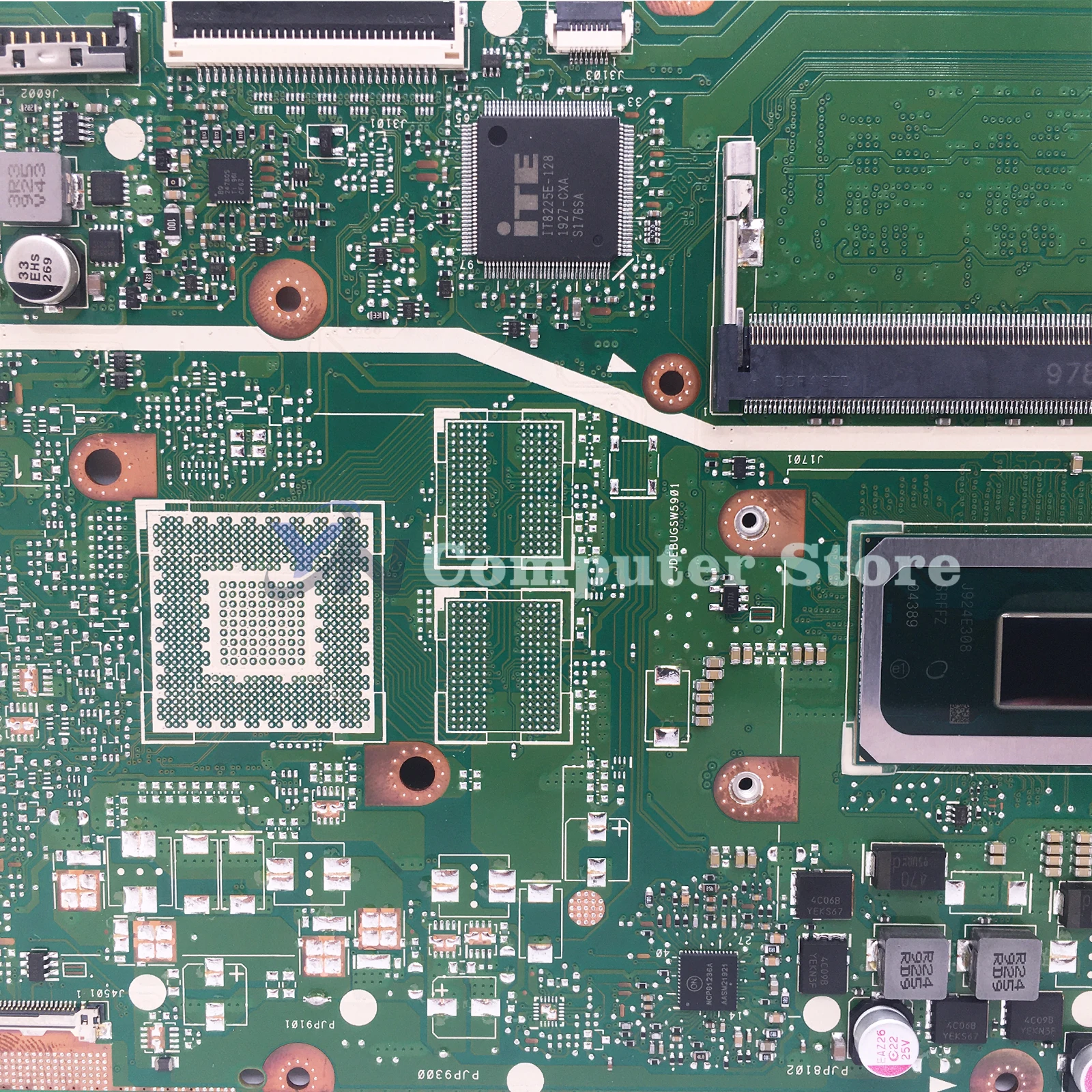 Imagem -05 - Placa-mãe do Portátil i3 i5 i7 X512fa F512fa K512fa V512fa S512fa A512fa X712fa X712fac V5000fa X712fa