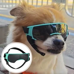 UV Protective Dog Goggles Adjustable Strap Fashion Pet Sunglasses For Small Medium Dogs Outdoor Riding Skiing Pets Accessorie