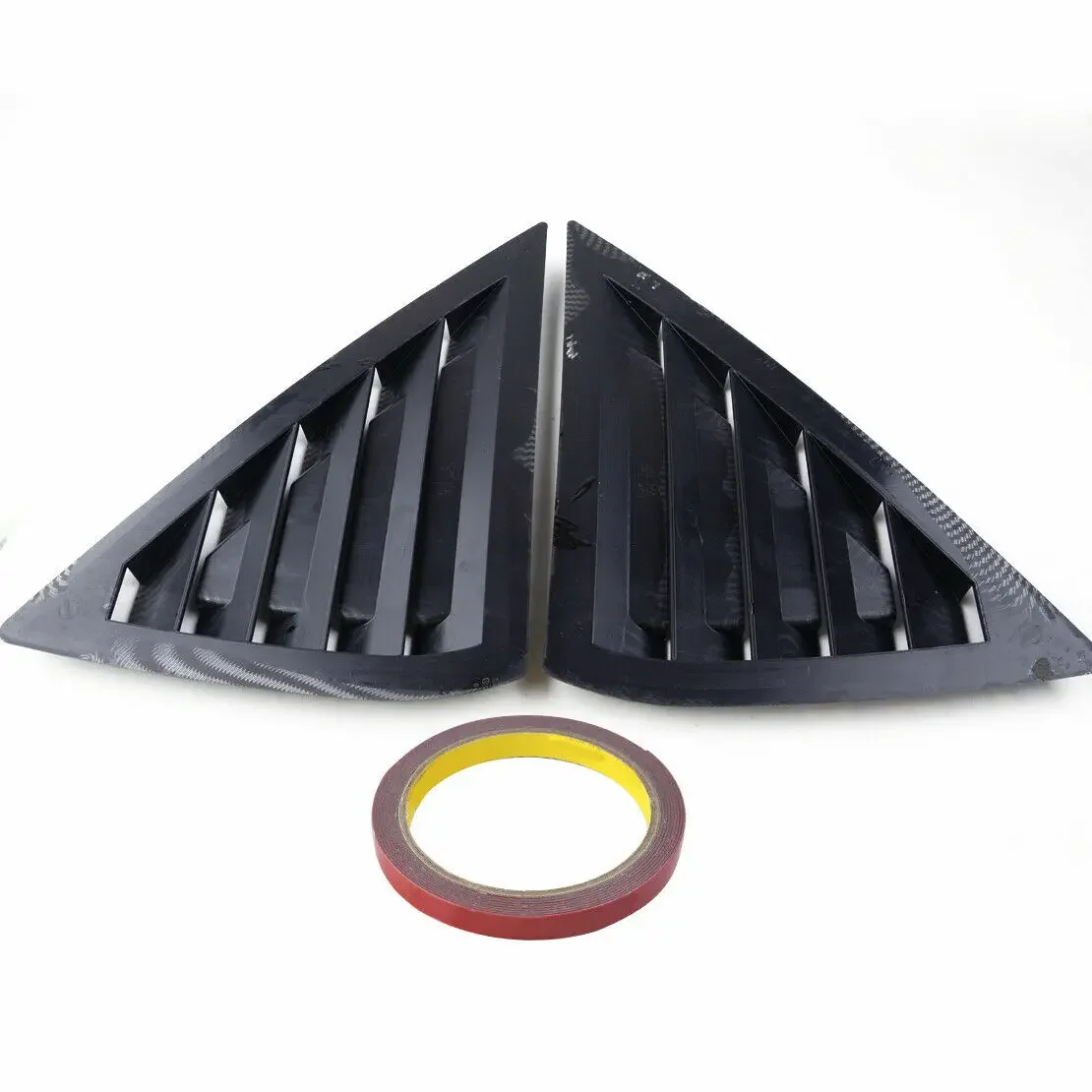 New Carbon Fiber Window Louver Vent Cover For Nissan Sentra Sedan 2013-2019