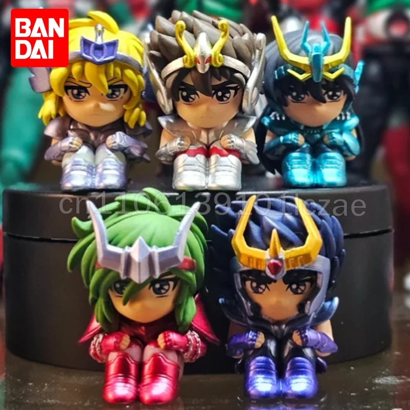 

Оригинальная коллекционная фигурка Bandai Gashapon Saint Seiya: Ширю, Шун, Икки, Хёга — статуэтки для декора, игрушки, подарки на день рождения