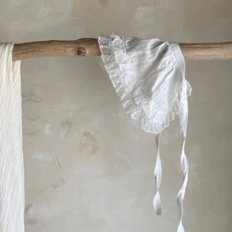 2026 Sommer Baby Mädchen Rock Süßer Spitzen-Rüschen-Schürzenrock aus Baumwolle für Kleinkinder, einfarbig, vielseitig kombinierbar, Tutu, Schnürrock für Säuglinge – Detail 3