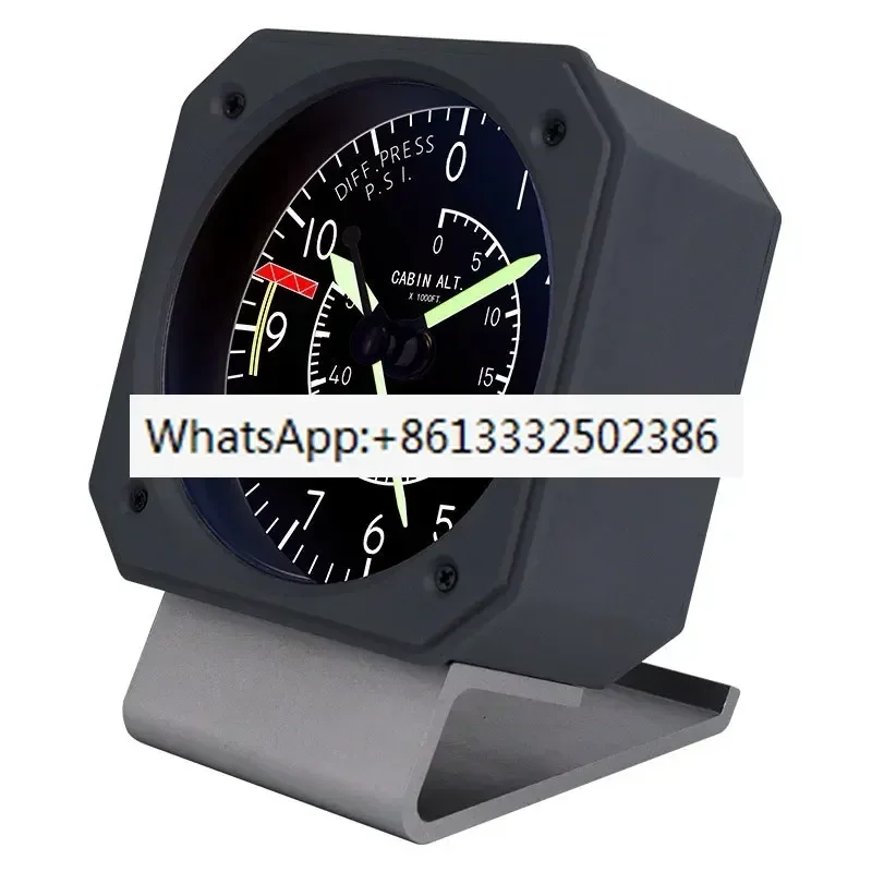 

New classic popular /metal aviation sentiment clock simulation flight instrument