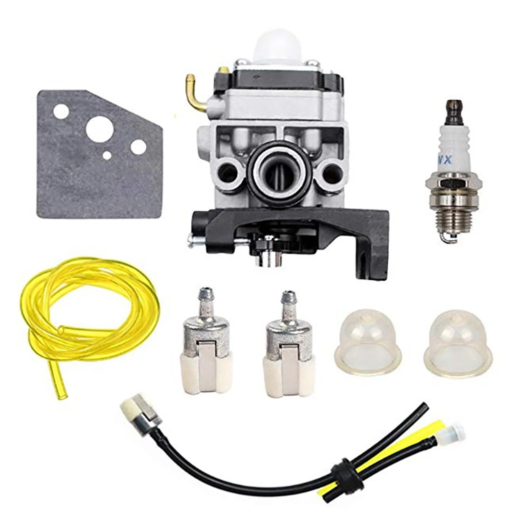 AB13-3X Carburetor Gasket Spark Plug Fuel Pipe Assembly For Honda GX25 GX35 GX 25 35 HHT35 HHT35S FG110 Lawn Mower Engine