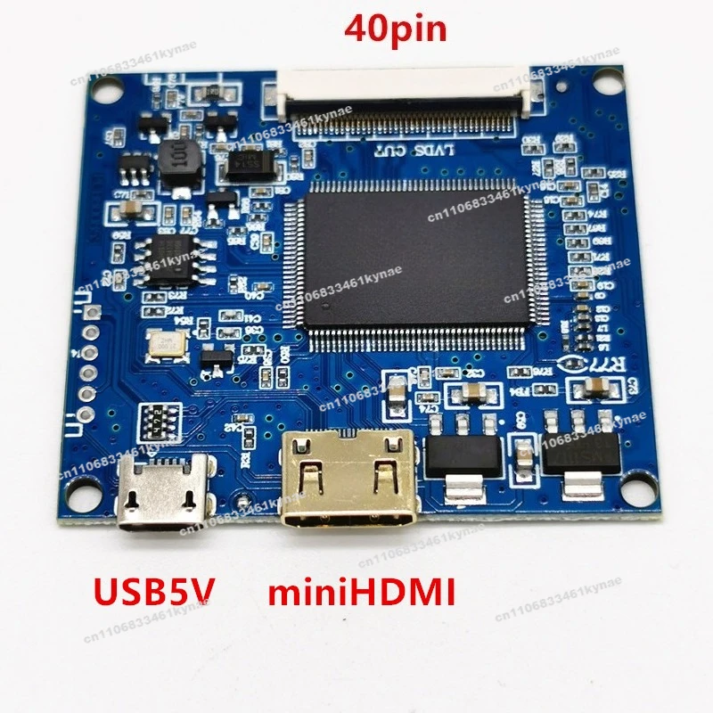 Suitable for 7 8 9 Inch HDMI To 40pin LVDS LCD Driver Board, Small Size Driver Board USB5V