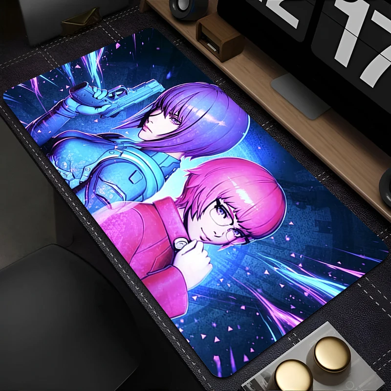 Colorful Mouse Pad Gamer Home Computer HD Mousepad Cool Keyboard Pad G-Ghost in the Shell Anime Carpet Large Gaming Mouse Pad