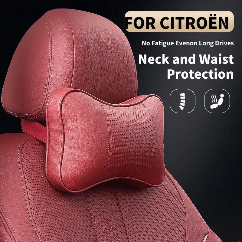 For Citroen C5 X C5 Aircross C4/C4 X/e-C4 Berlingo Dispatch/Jumpy Relay/Jumper Car Neck Support High-End Headrest Pillow