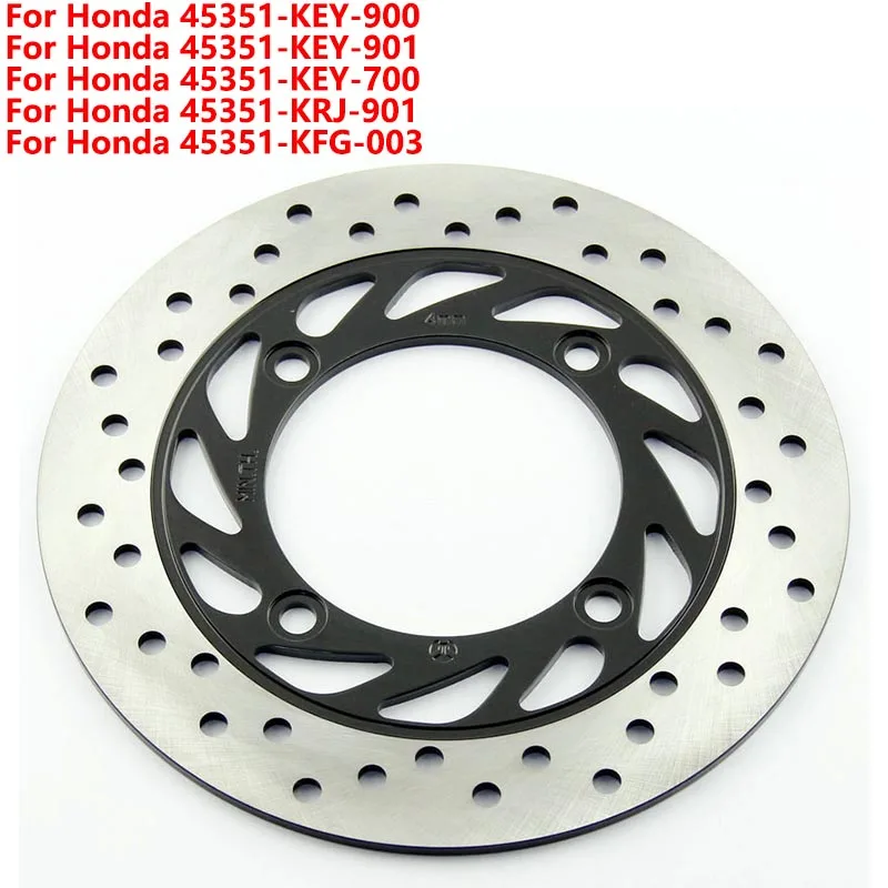 

Диск переднего тормоза мотоцикла для Honda SH125 SH150 FES125 FES150 FES250 NSS250EX PS250 45351-KEY-900 45351-KEY-901 45351-KEY-700