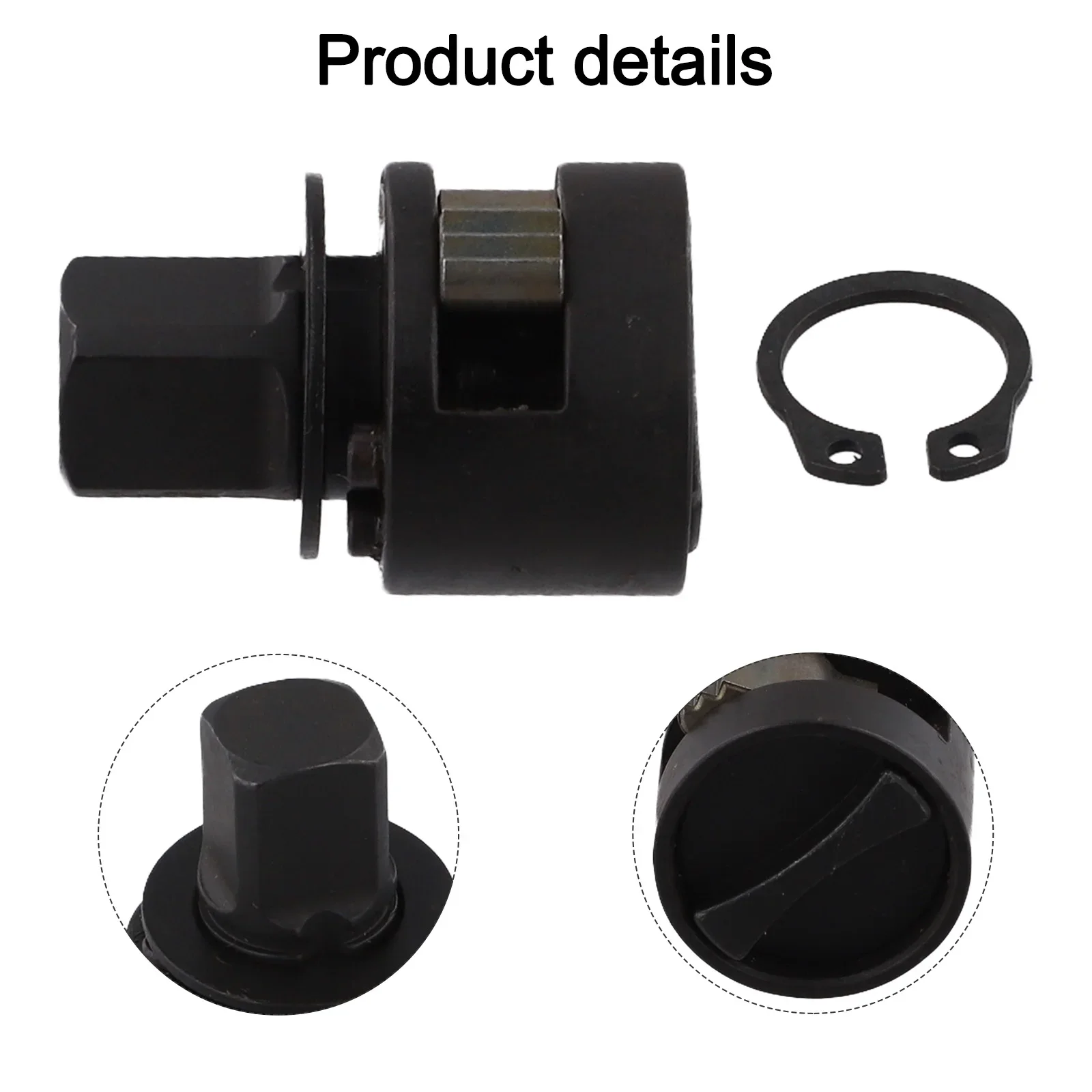 DIY Repair Power Tool Maintenance 12 V Ratchet Head Anvil Tool Part Tool Steel Component Repairs Broken Drive End